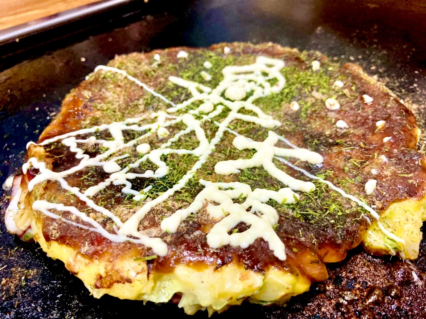 たこ焼とならぶ粉もん「お好み焼き」